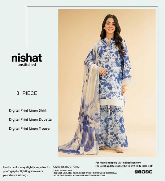 Nishaat 3pc Linen