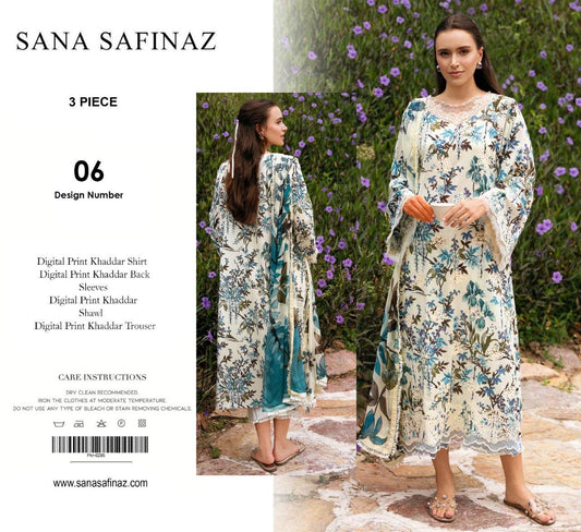 Sana Safinaz 3pc Khaddar