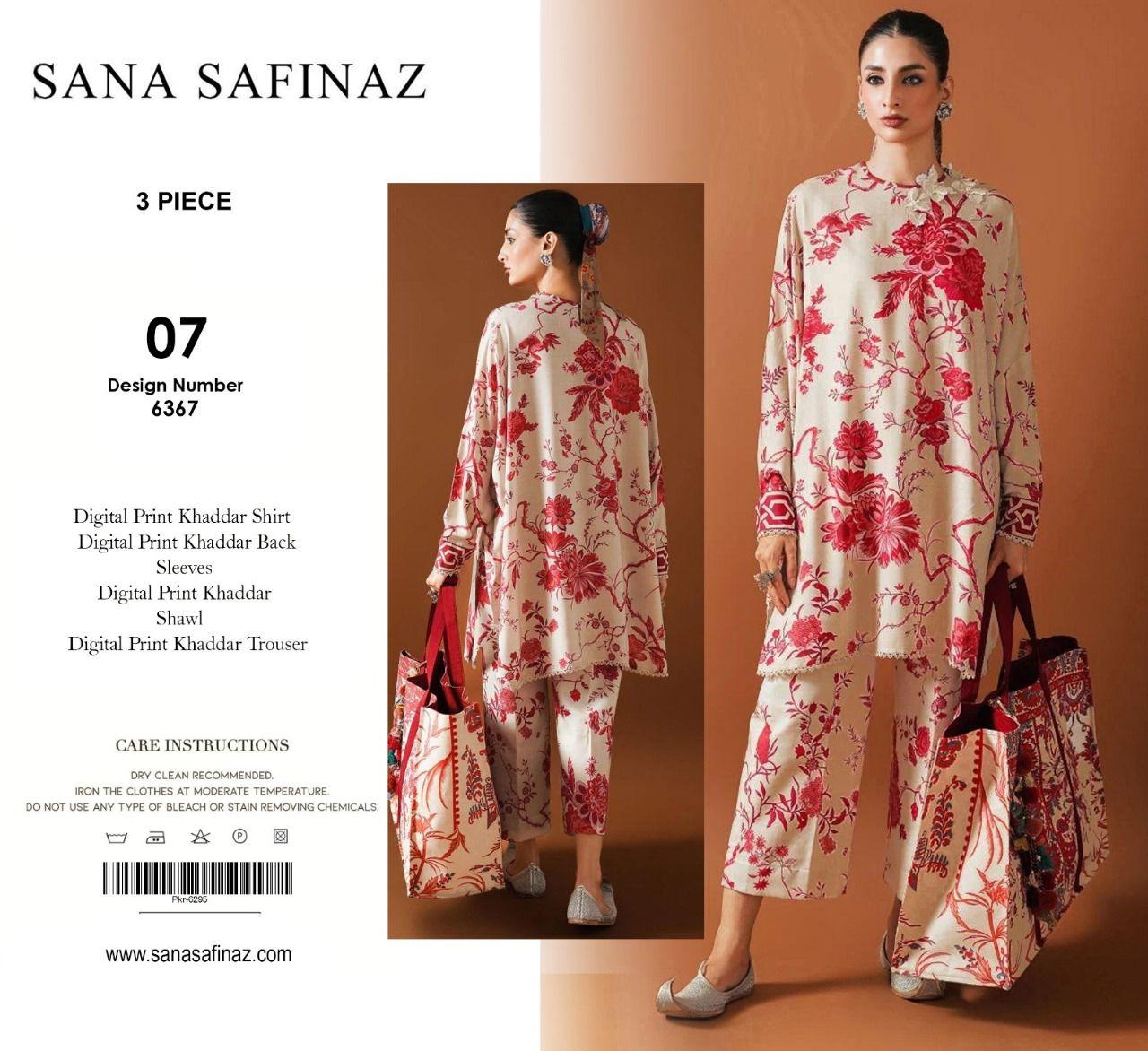 Sana Safinaz 3pc Khaddar