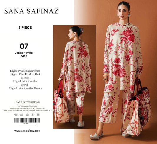 Sana Safinaz 3pc Khaddar