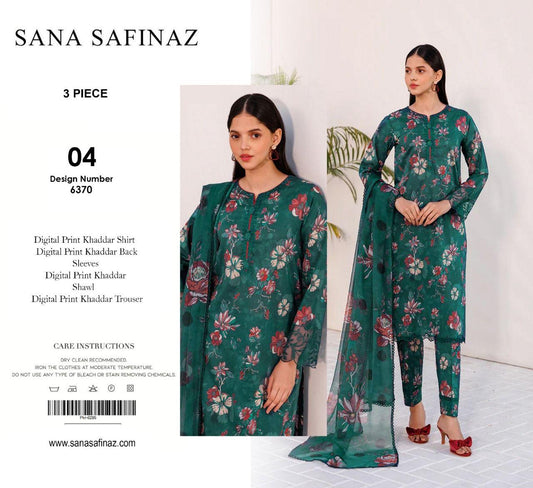 Sana Safinaz 3pc Khaddar