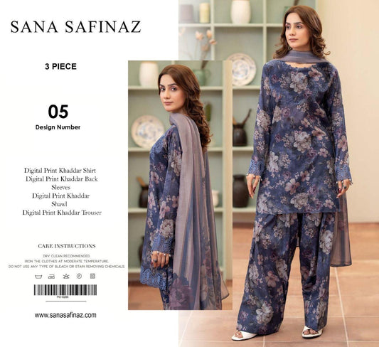 Sana Safinaz 3pc Khaddar