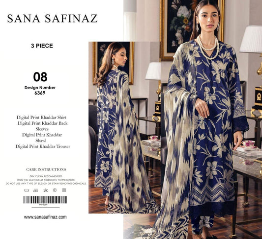 Sana Safinaz 3pc Khaddar
