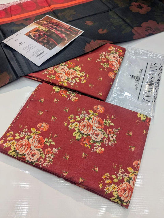 Sana Safinaz 3pc Khaddar