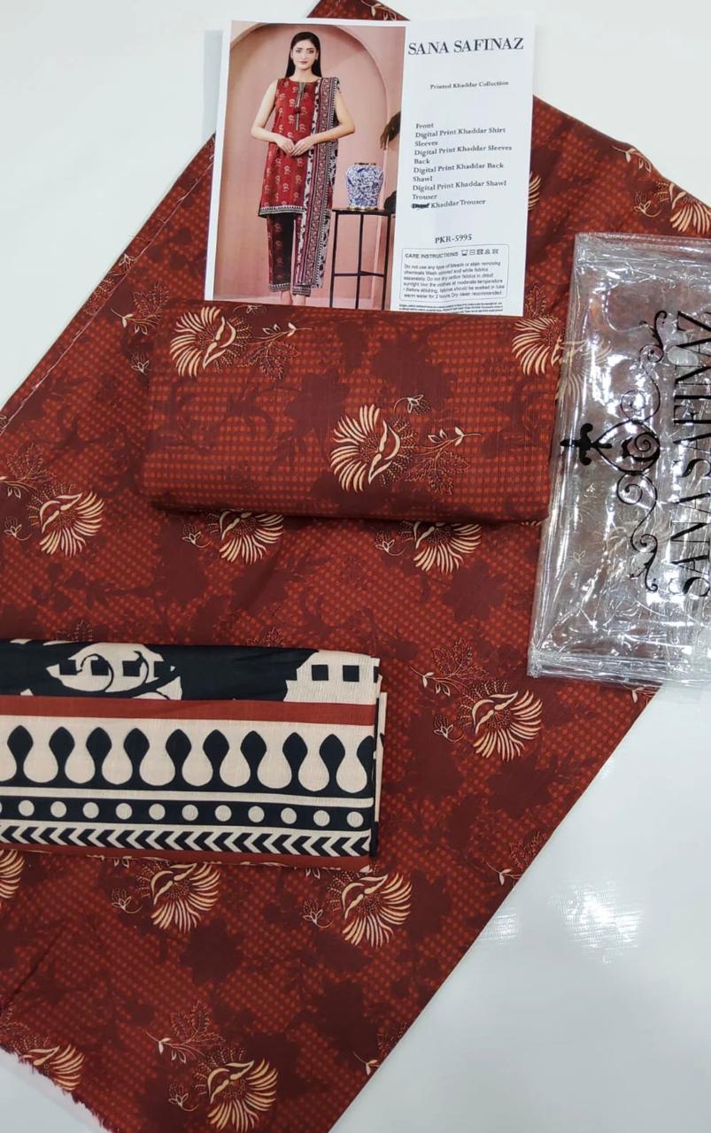 Sana Safinaz 3pc Khaddar