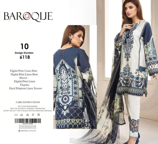 Baroque 3pc Linen