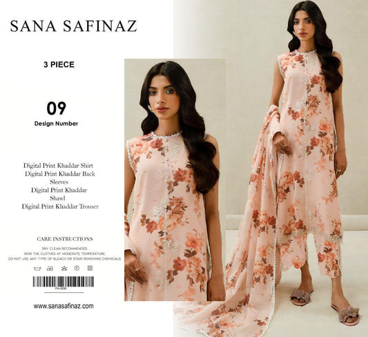 Sana Safinaz 3pc Khaddar