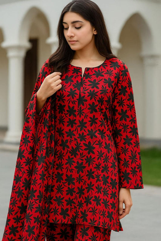 2pc Printed Khaddar