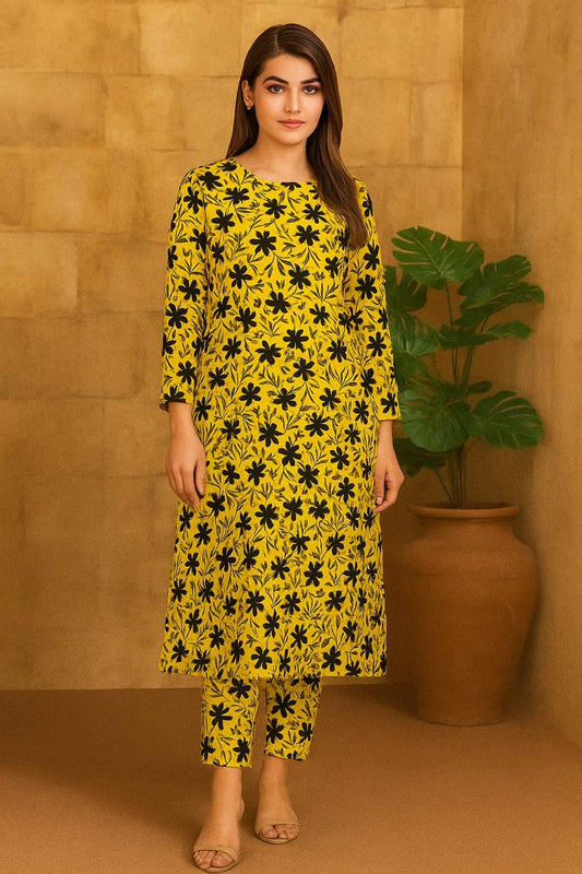 2pc Printed Khaddar