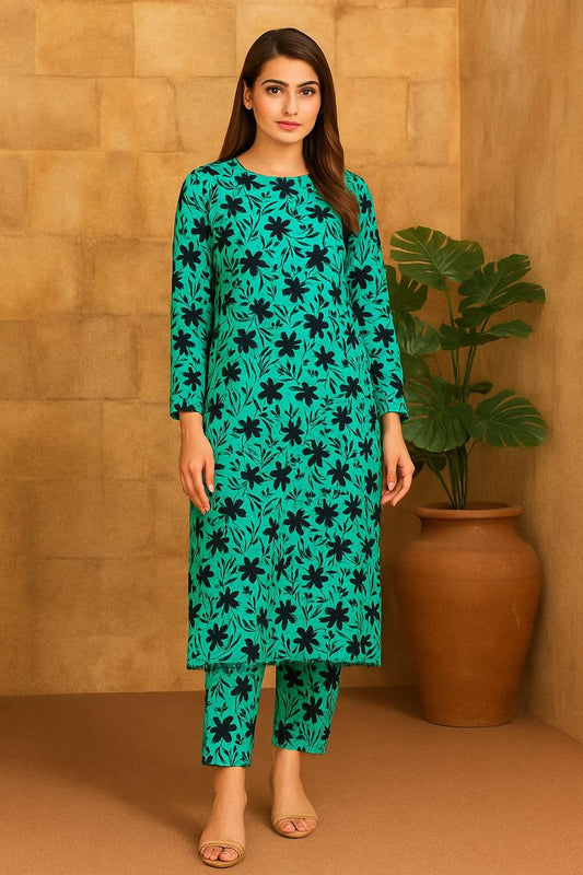 2pc Printed Khaddar