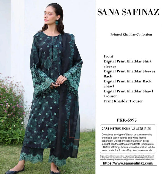 Sana Safinaz 3pc Khaddar