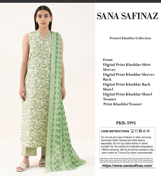 Sana Safinaz 3pc Khaddar