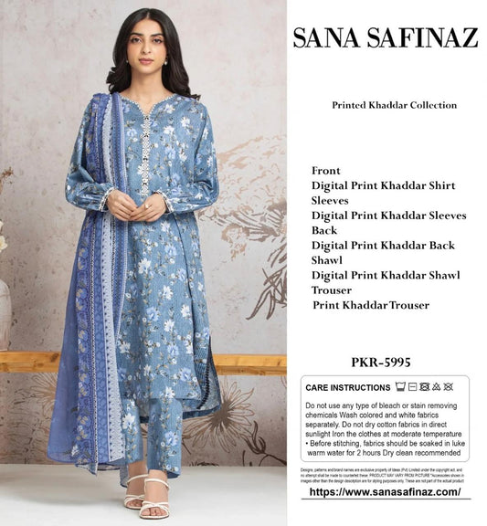 Sana Safinaz 3pc Khaddar